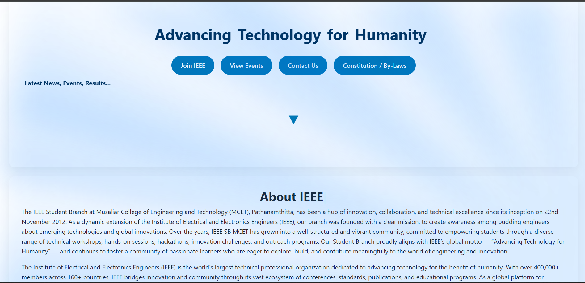 IEEE SB MCET